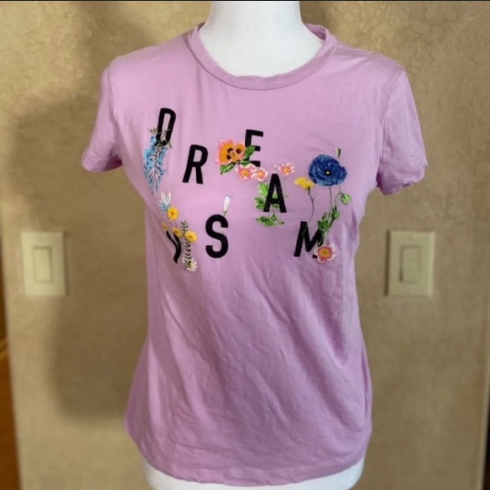 Victoria’s Secret Lilac DREAMS Glitter Shirt